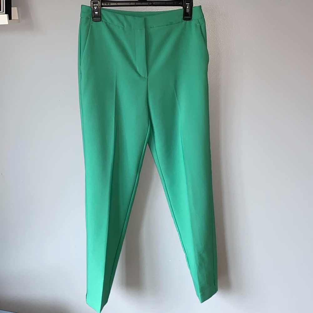 Kelly Green Stretchy Dress Pants Size M Love Tree